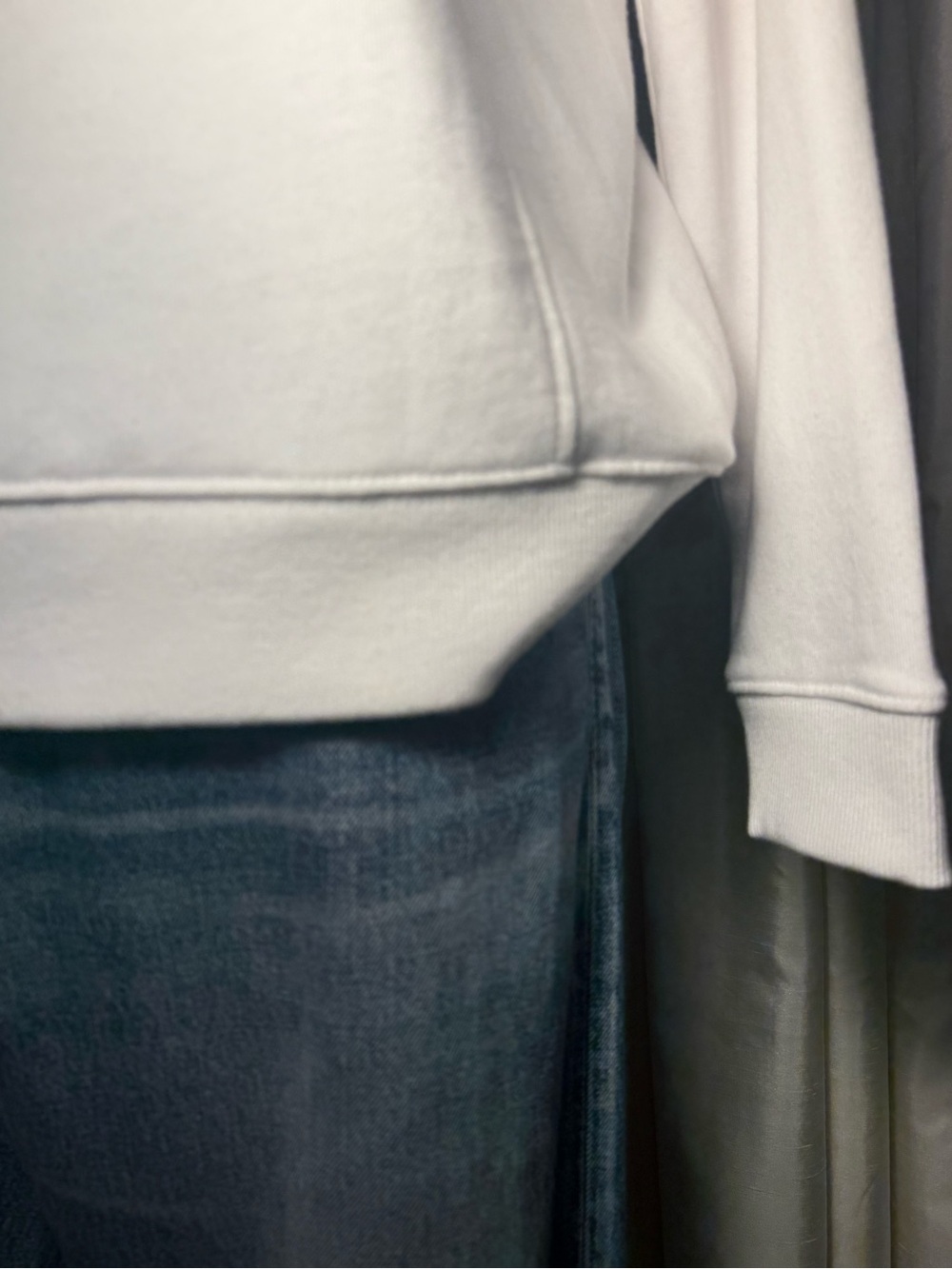 Vineyard Vines White Seersucker Striped Shoulder Shep Shirt Quarter Zip-  Large - Picture 5 of 11